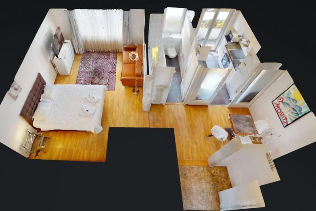 Very Spacious Studio In City Center - Parkview 4 チューリッヒ エクステリア 写真